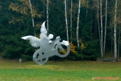 motorkářský anděl (Motorrad Engel) „Raphael“, Eibenstein